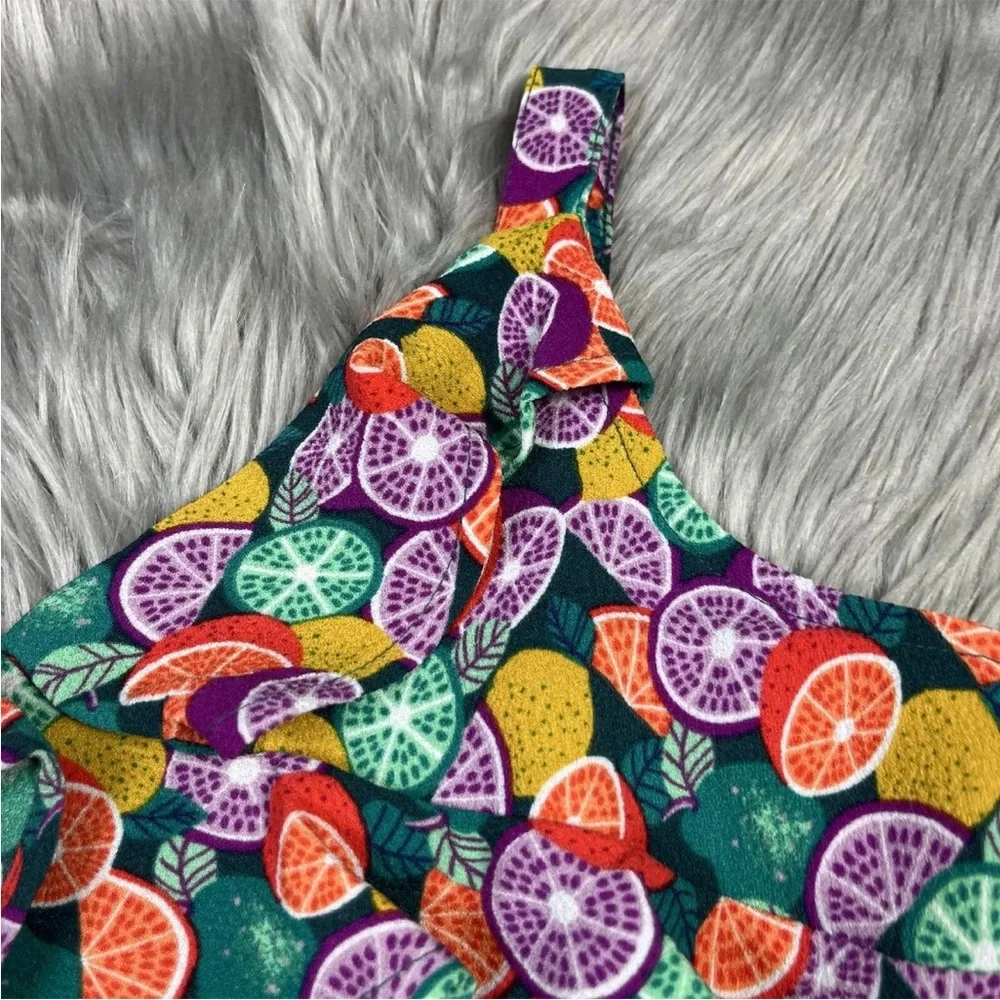 Wonder Nation Girls Fruit Romper Girls XL Plus